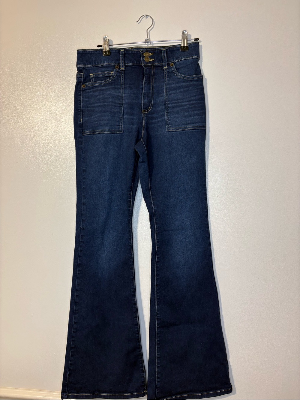 Michael Kors Dark Indigo Flare Jeans